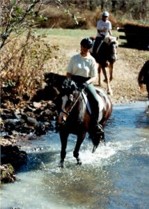 Rhonda Lockhart Lewis on horse